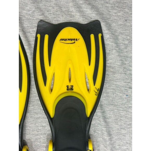 Velociter Adults Full Foot Flippers for Scuba Diving Snorkeling Swimming Watersp - Picture 2 of 9